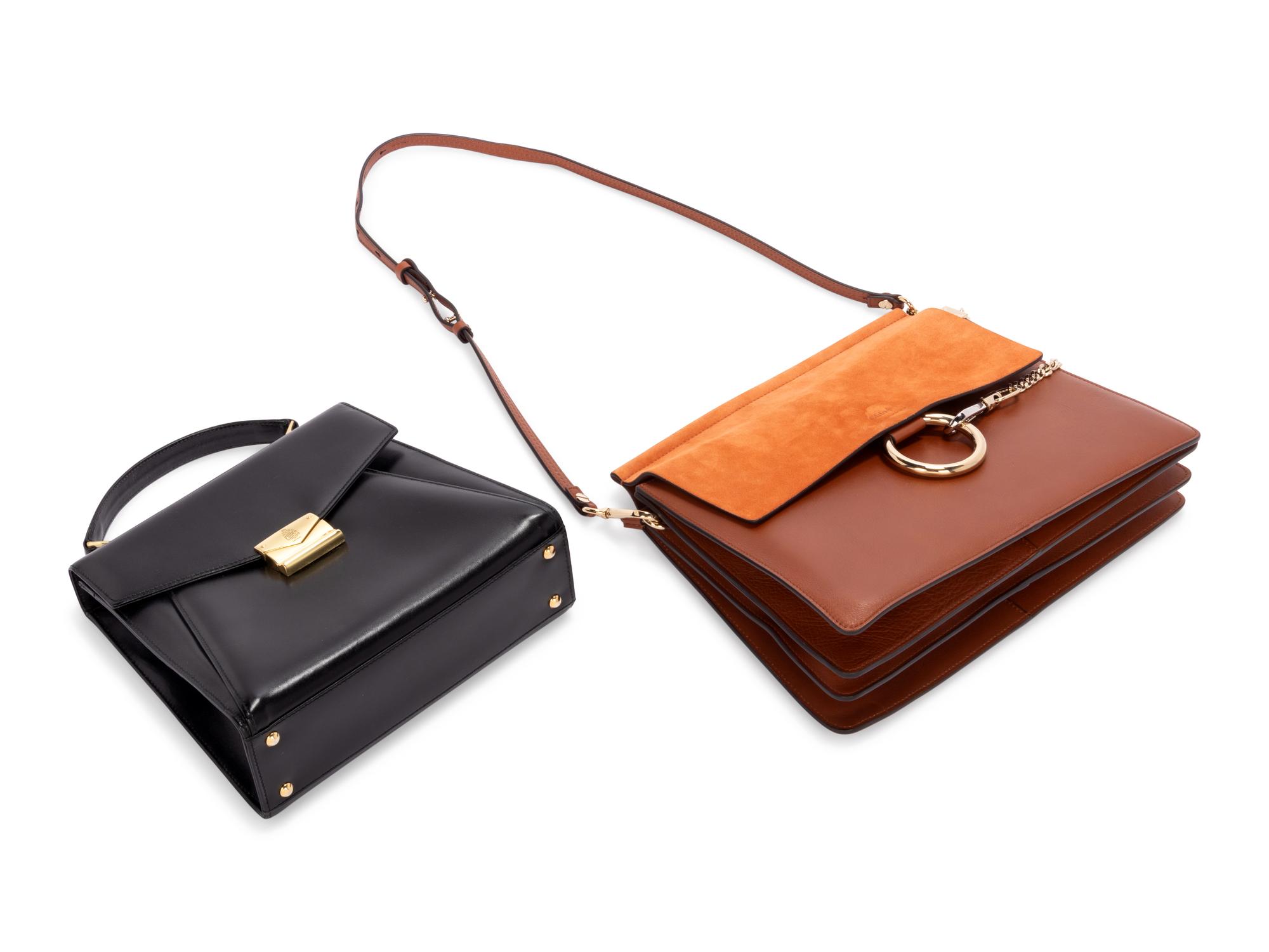 Two Designer Bags; One Chloé, One Mark Cross, 2000-2010s