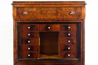 A Continental Burl Walnut Secrétaire à Abattant