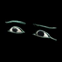 A Pair of Egyptian Bronze Eyes and Brows
