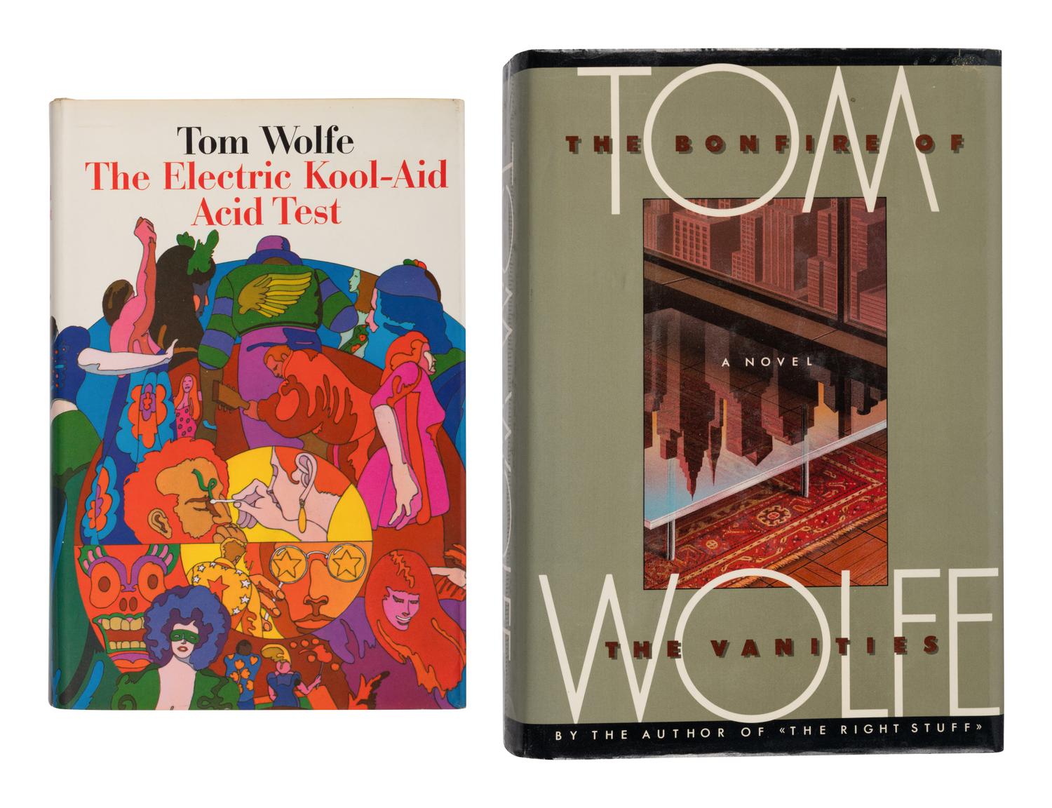 WOLFE, Tom (1900-1938). The Electric Kool-Aid Acid Test . New York: Farrar, Straus and Giroux, 1968.