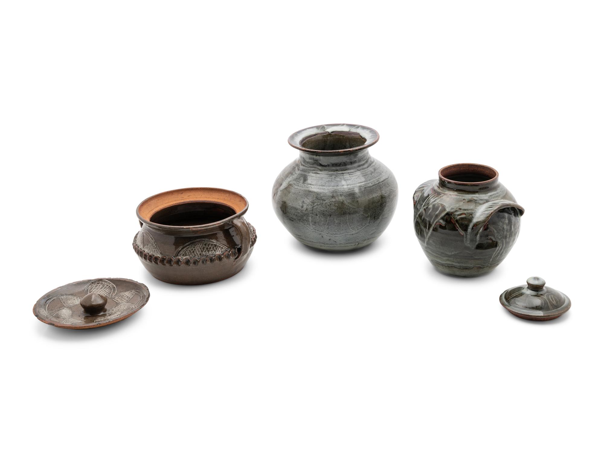 An Assembled Group of Three Vessels