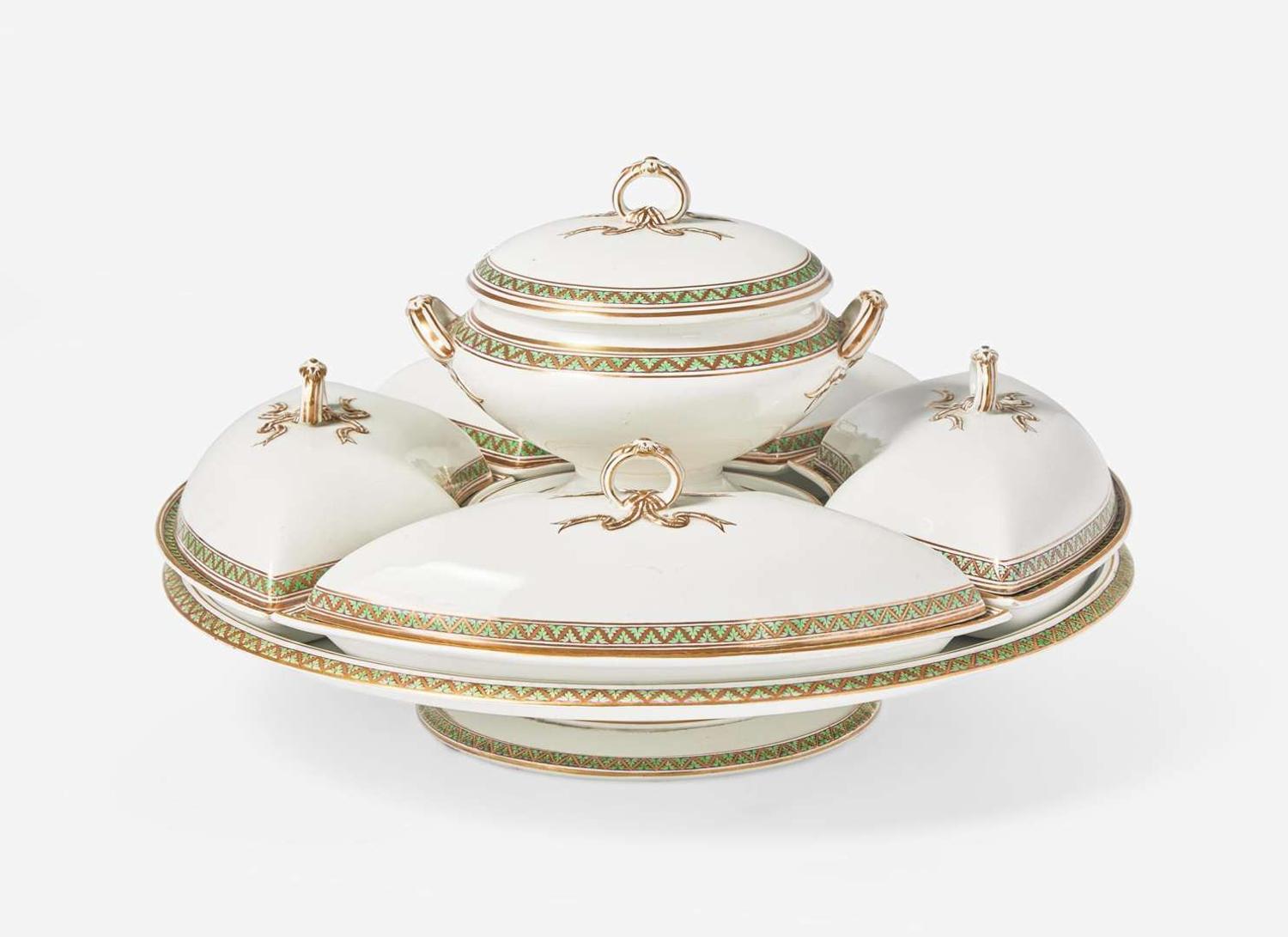 A Wedgwood Pearlware Supper Set, UK, 1870