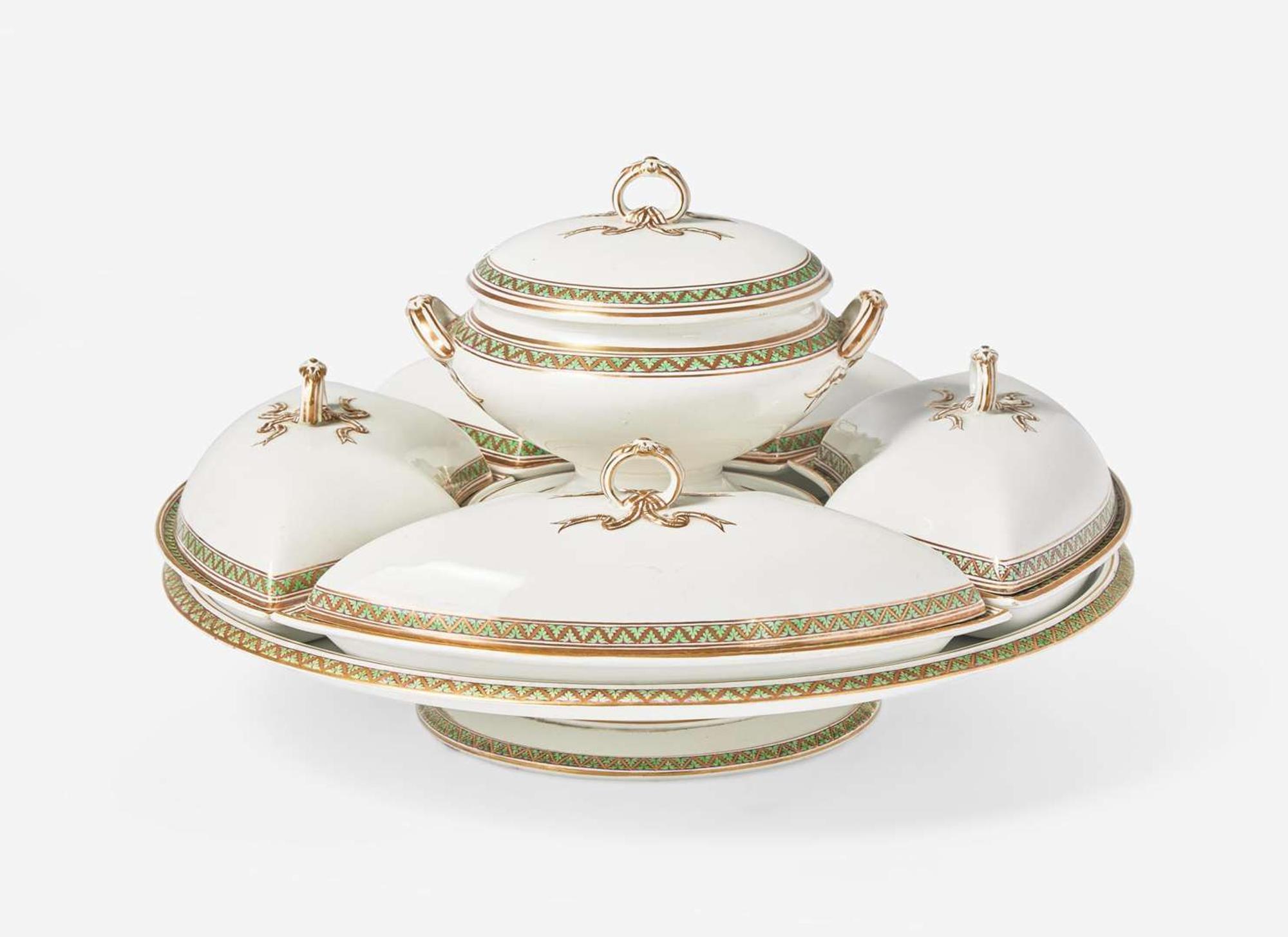 A Wedgwood Pearlware Supper Set, UK, 1870