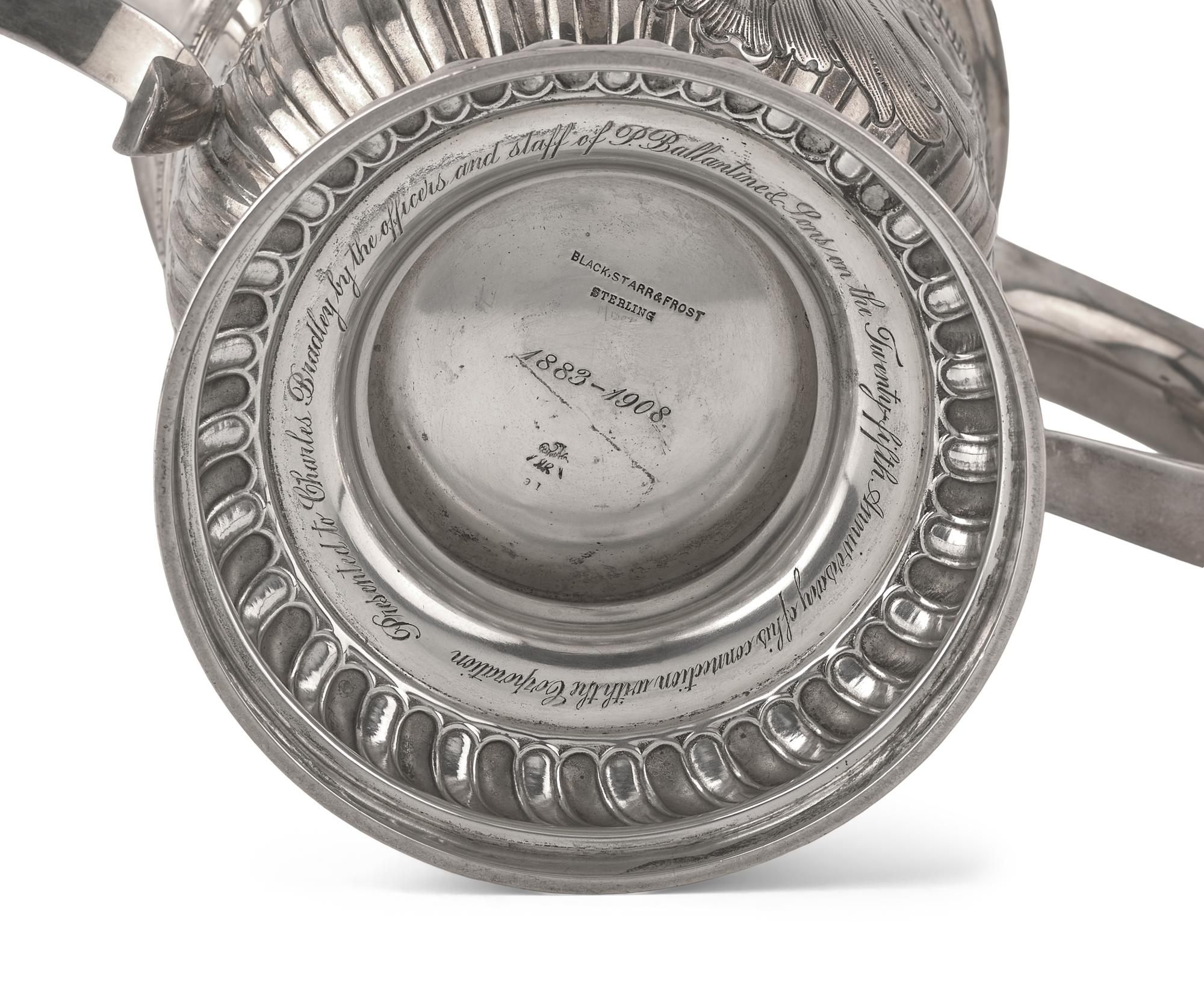 A Georgian Style Sterling Silver Loving Cup, Black, Starr & Frost, New York, NY, Early 20th Century