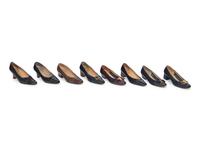 Eight Pairs of Ferragamo Shoes