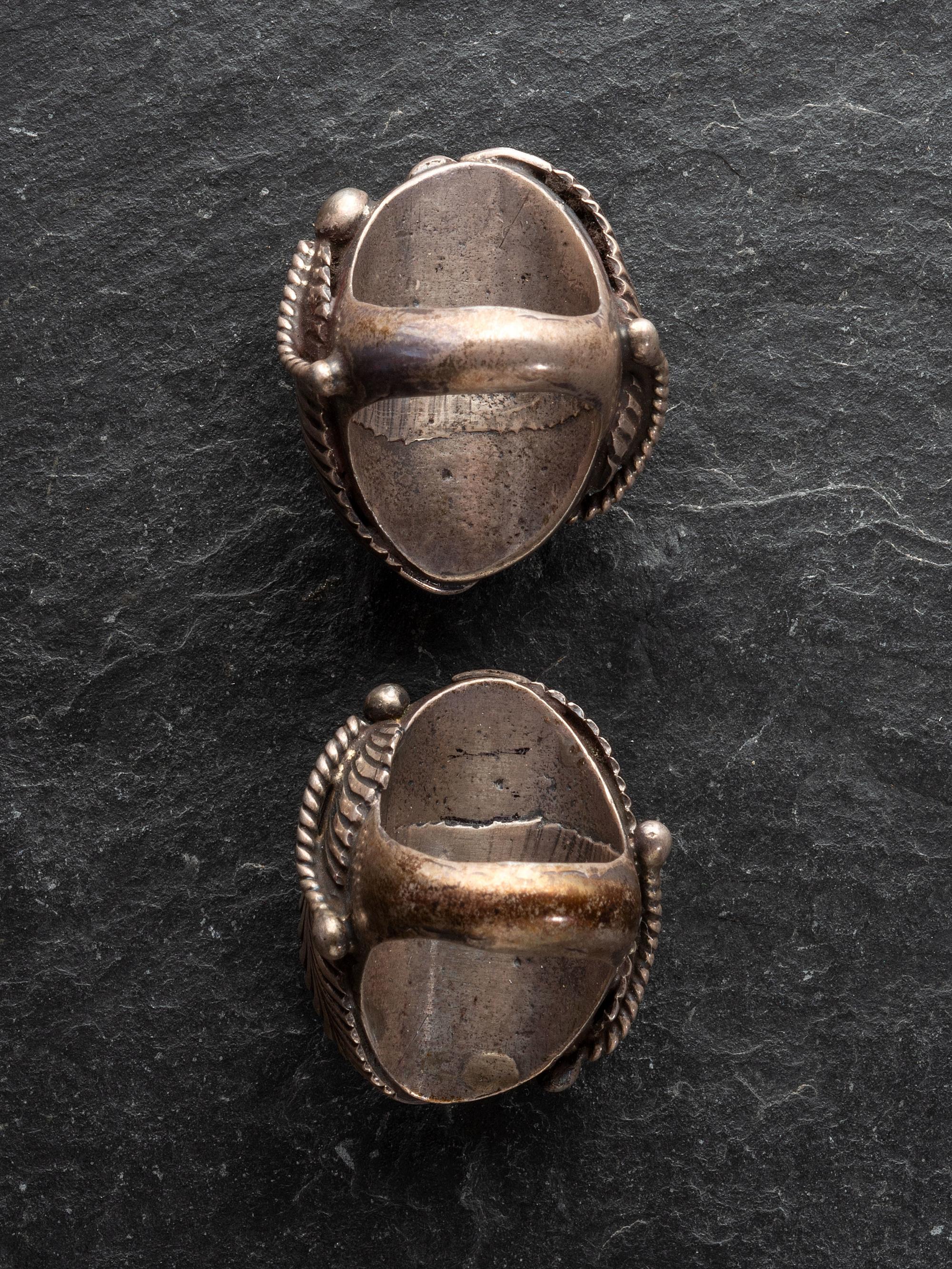 Assorted Navajo Silver and Turquoise Rings