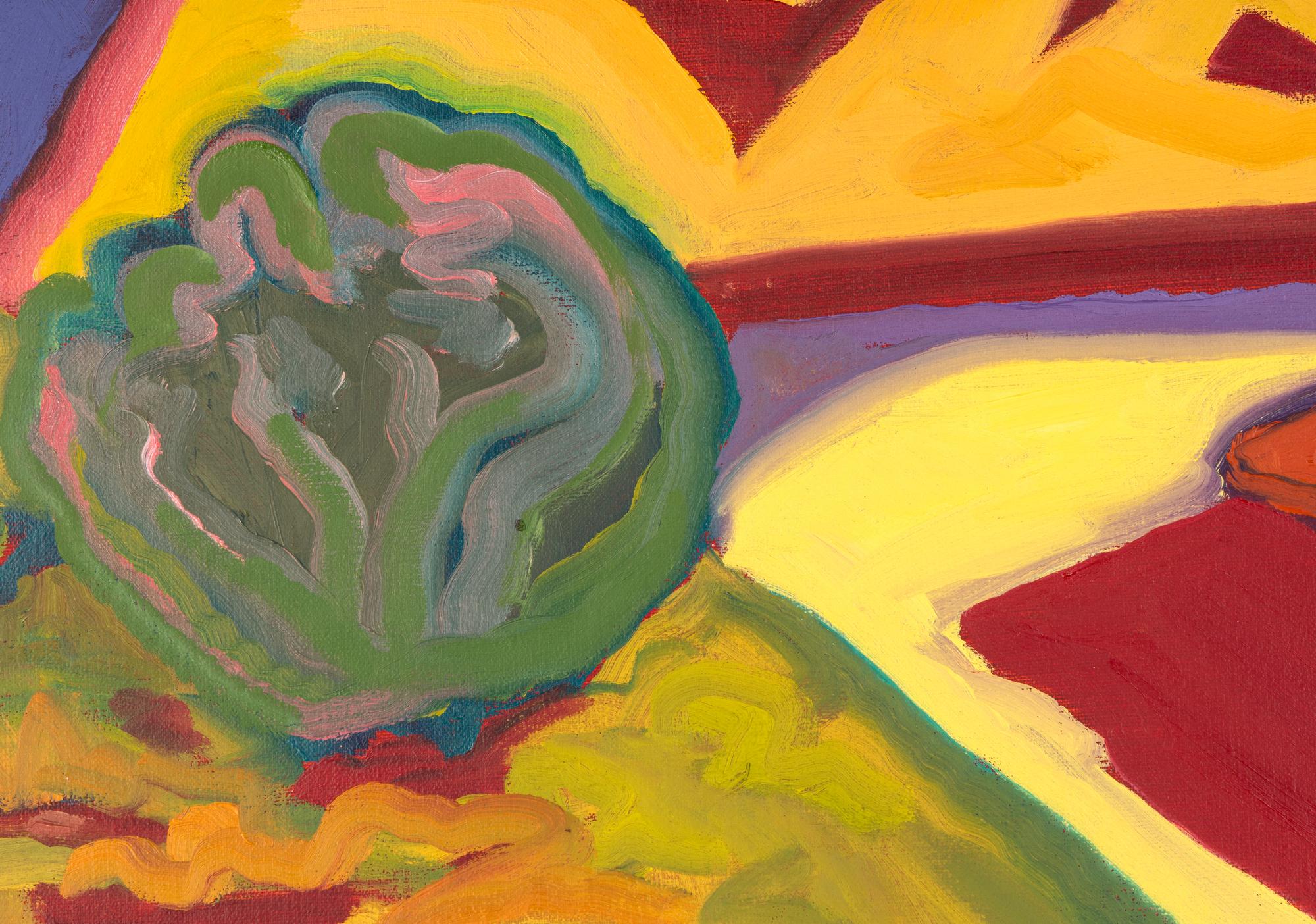 Red Cloud, Yellow Mesa , 1986