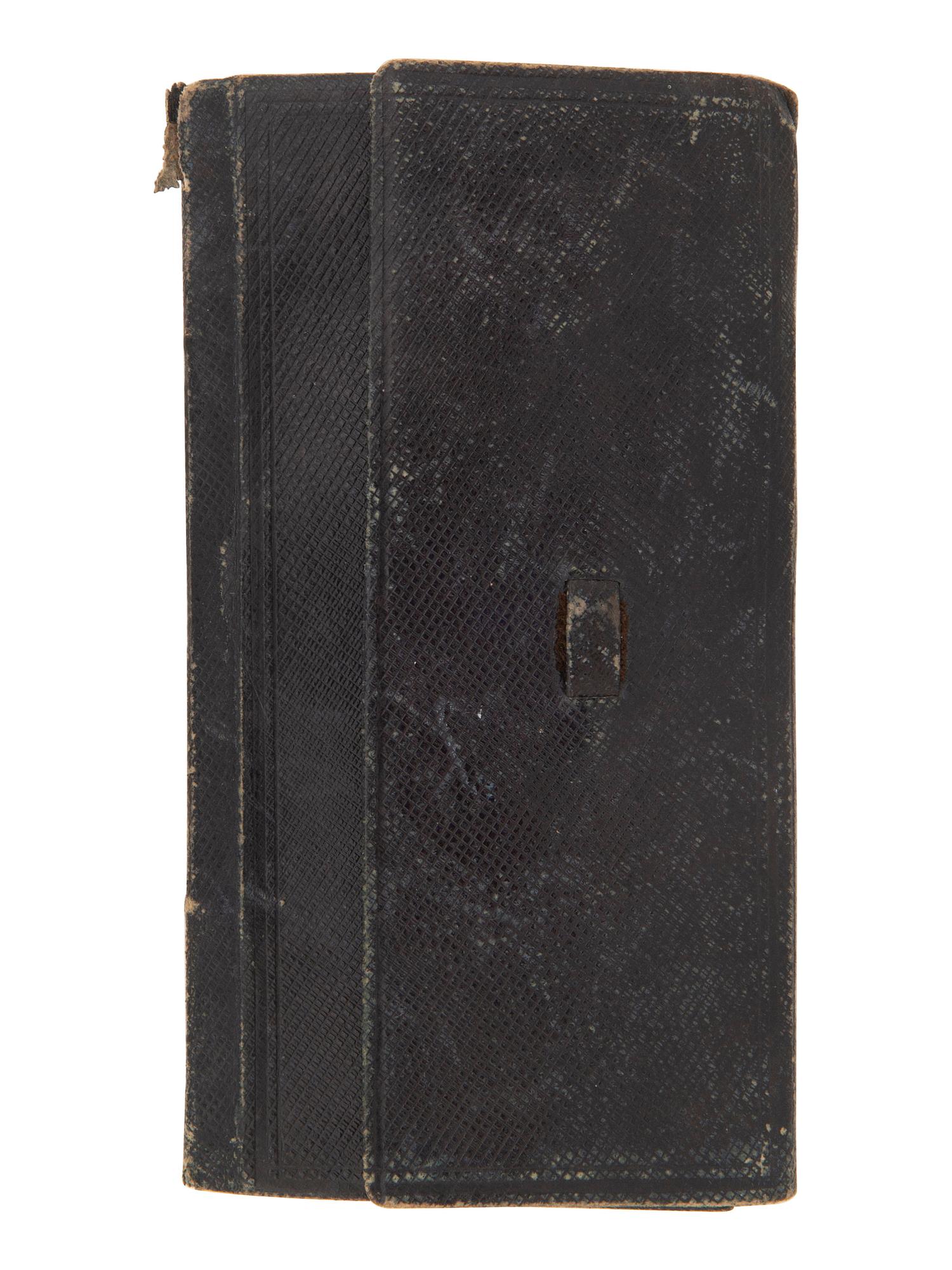 [FLAGS] -- [CIVIL WAR]. Group featuring a 35-star flag and the 1864 pocket diary of Captain Joseph McKnight, Co. E, 110th Ohio Volunteer Infantry, DOW following the Battle of the Wilderness.