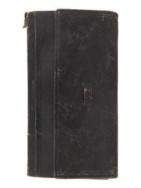 [FLAGS] -- [CIVIL WAR]. Group featuring a 35-star flag and the 1864 pocket diary of Captain Joseph McKnight, Co. E, 110th Ohio Volunteer Infantry, DOW following the Battle of the Wilderness.