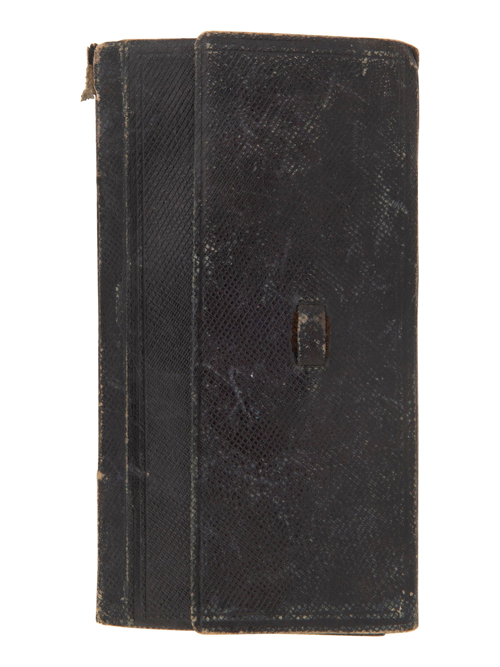 [FLAGS] -- [CIVIL WAR]. Group featuring a 35-star flag and the 1864 pocket diary of Captain Joseph McKnight, Co. E, 110th Ohio Volunteer Infantry, DOW following the Battle of the Wilderness.