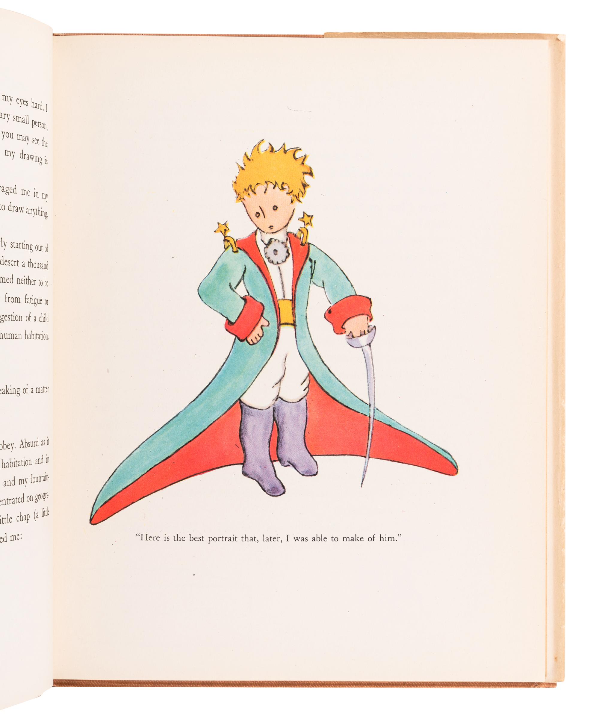 SAINT-EXUPERY, Antoine de (1900-1944). The Little Prince. New York: Reynal & Hitchcock, 1943.