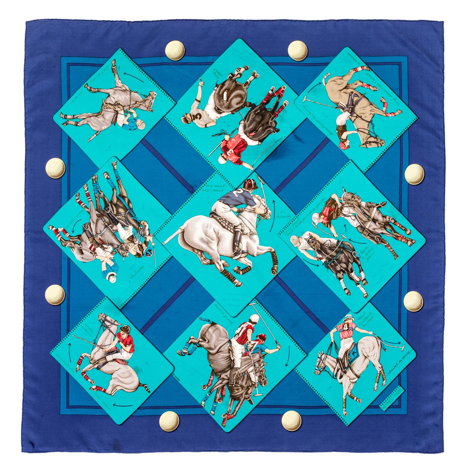 Hermès 90cm Silk Scarf