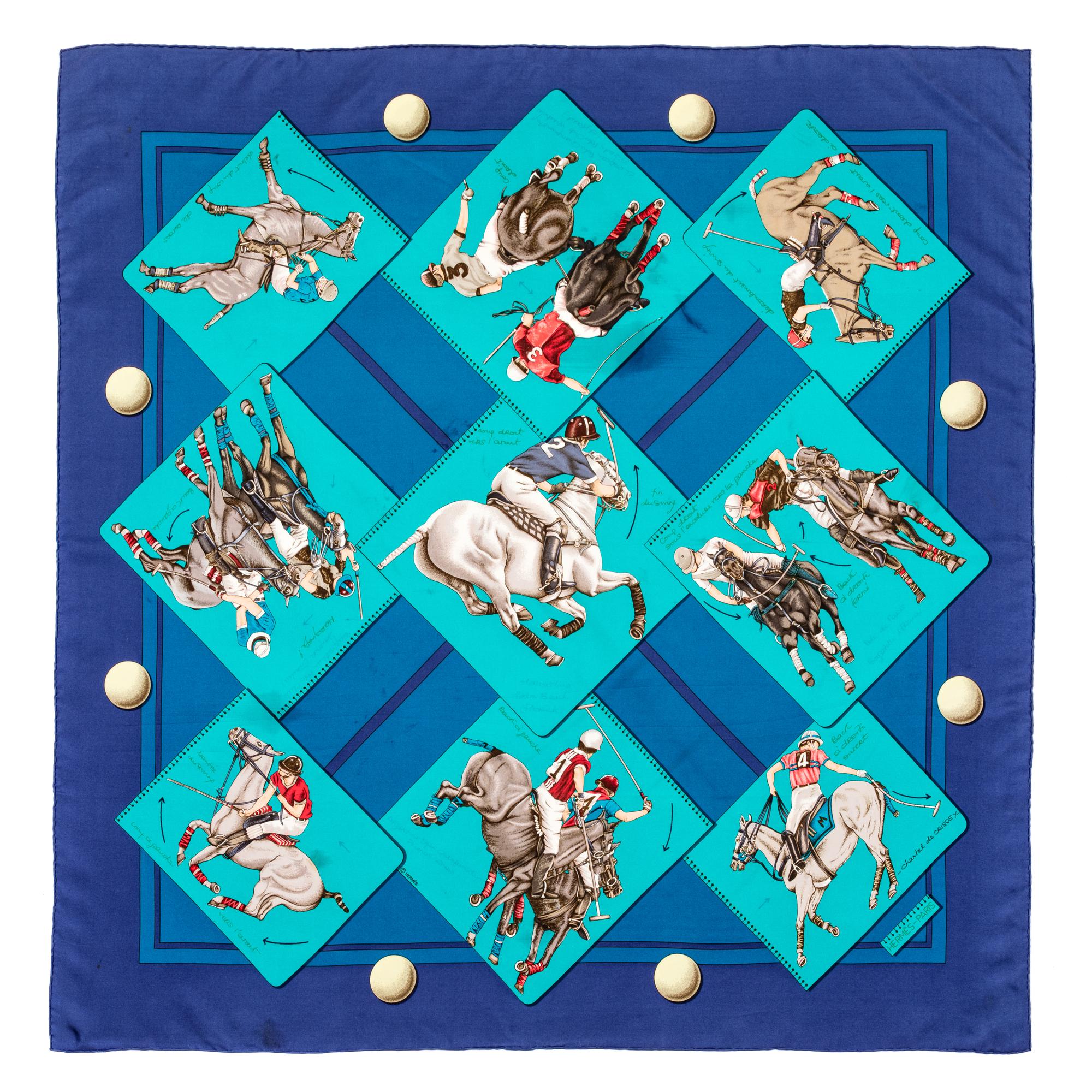 Hermès 90cm Silk Scarf
