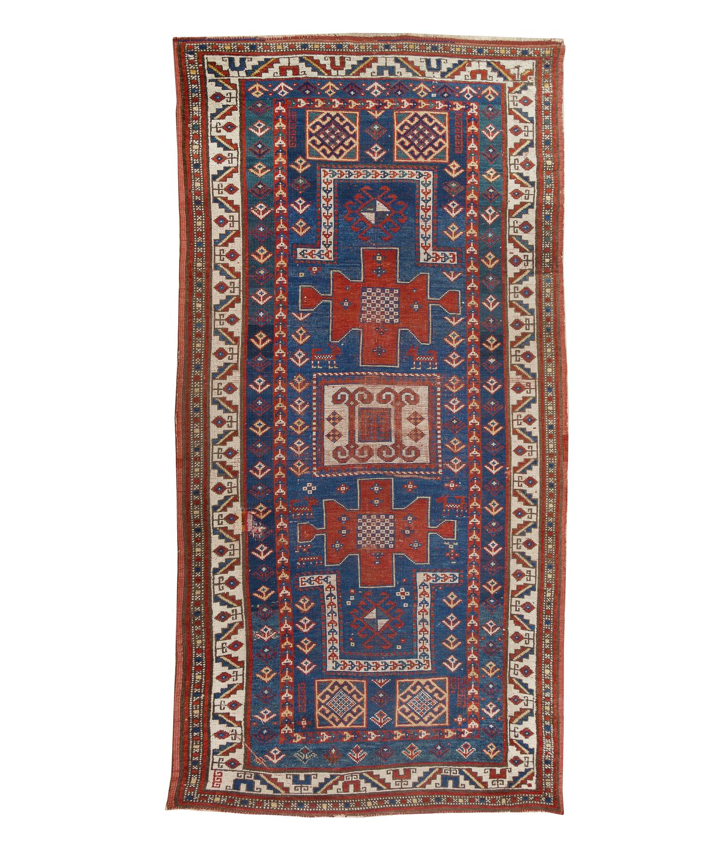 A Kuba Wool Rug