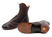 Collection of Five Pairs of Children's Shoes, 19th and Early 20th Century