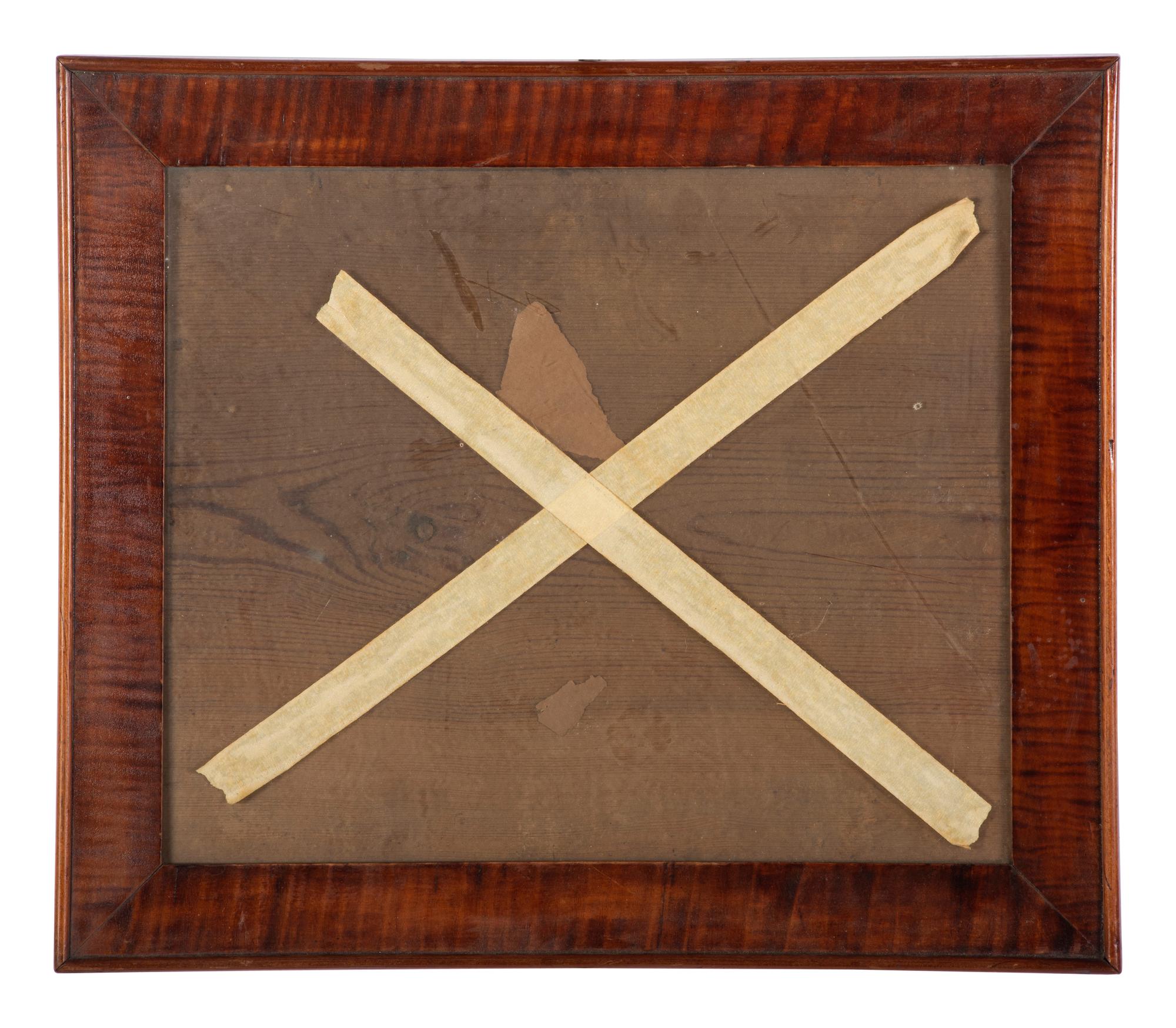 Four Wooden Folk Art Frames