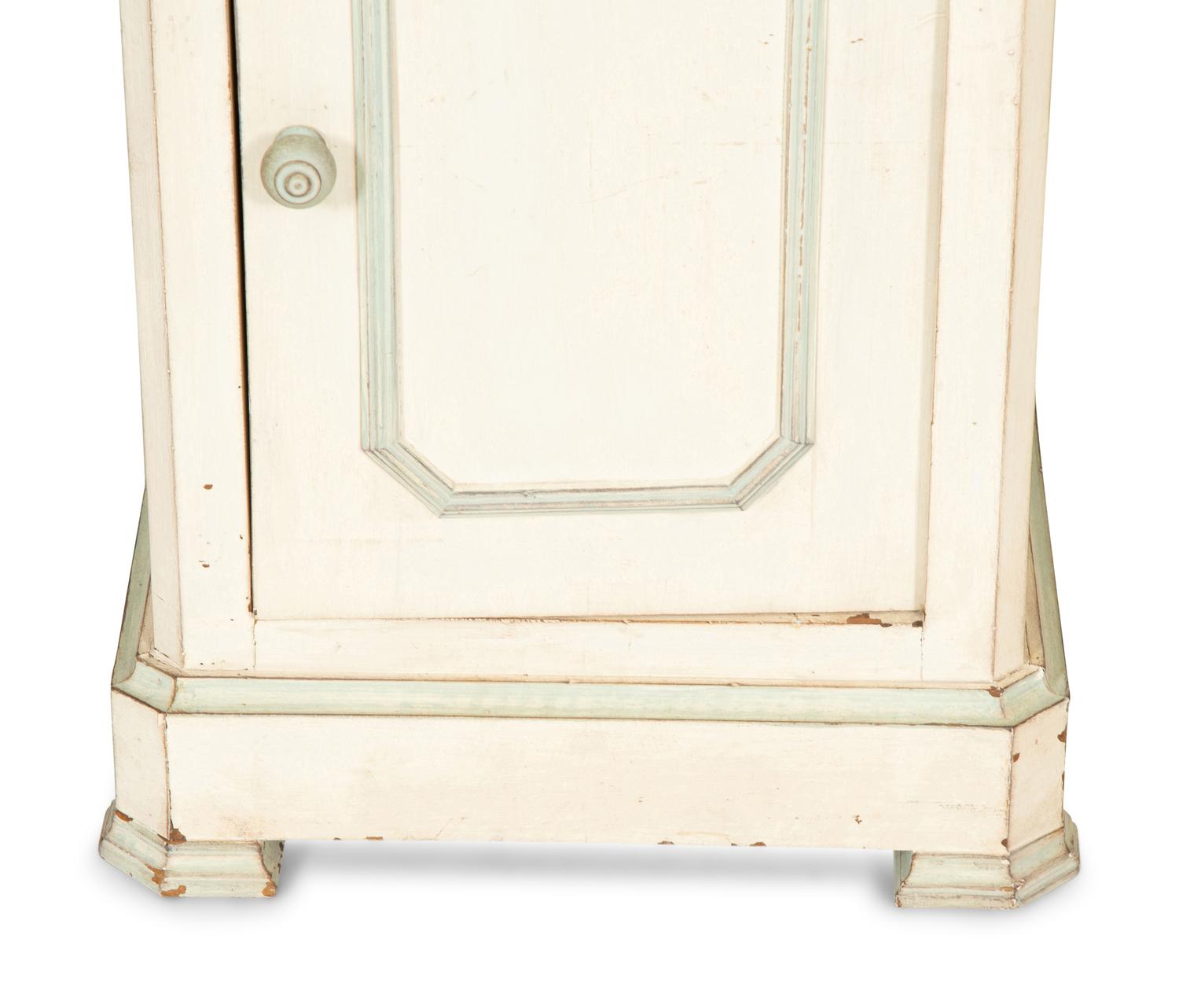 A Pair of Painted Nightstands