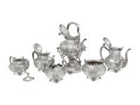 An American Silver Seven-Piece Tea and Coffee Service