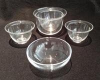 A Collection of Wine Rinsers Diameter of first 6 inches.