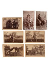 A Fine Group of Photographs of Comanches