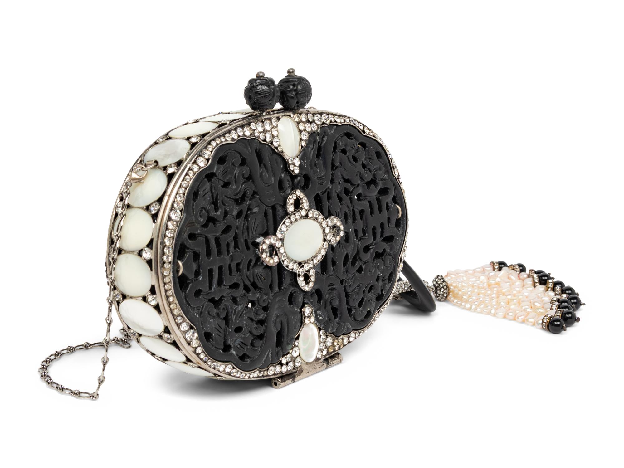 IRADJ MOINI, FILIGREE CARVED MINAUDIÈRE