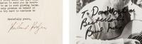 [MUSICIANS]. Autograph collection featuring musicians and composers.