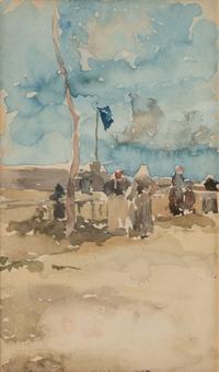 Peasant Women Standing Under a Tree , c. July/August 1893