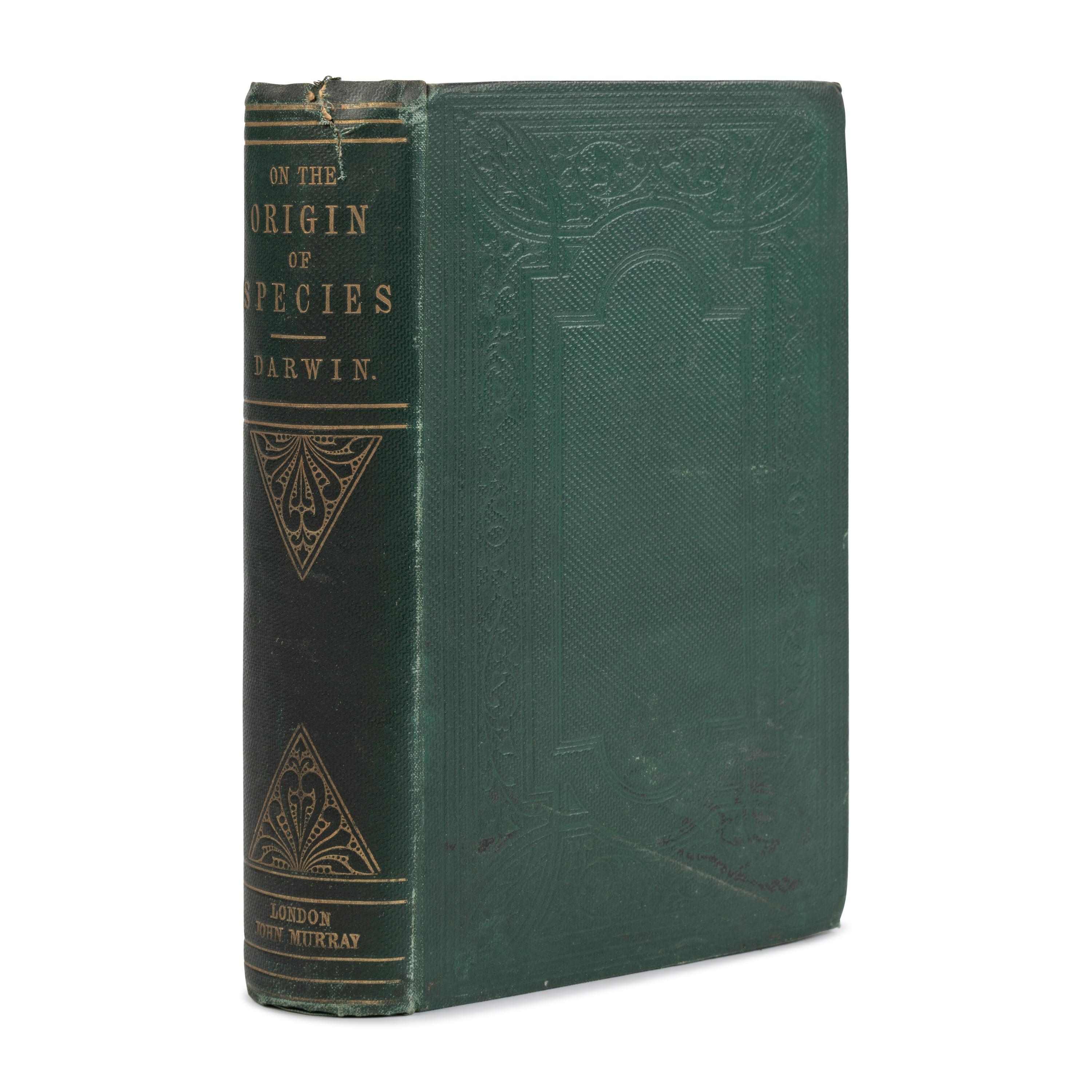 Darwin, Charles (1809-1882). On the Origin of Species by Means of Natural Selection, or the Preservation of Favoured Races in the Struggle for Life . London: John Murray, 1861.