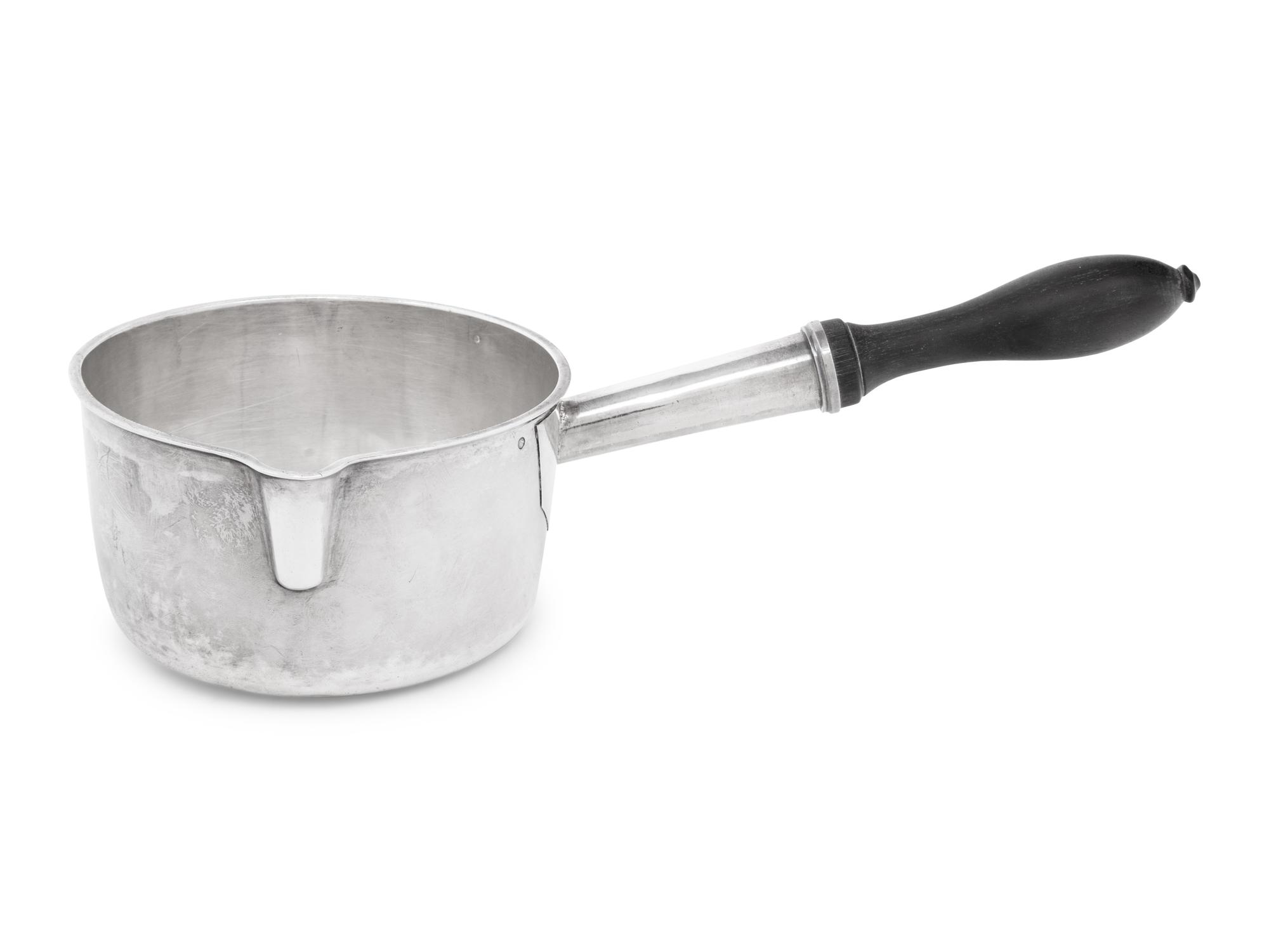 A French Silver Brandy Sauce Pot