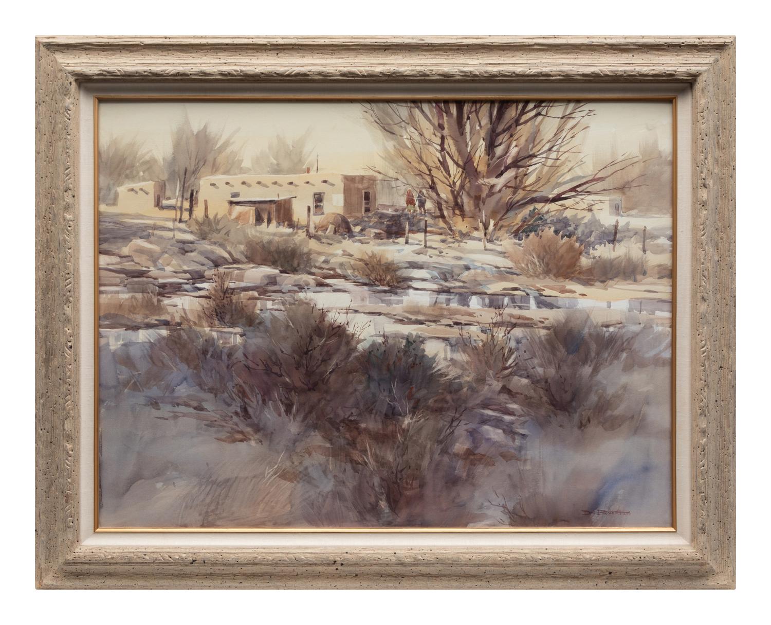 New Mexico Winter Landscape