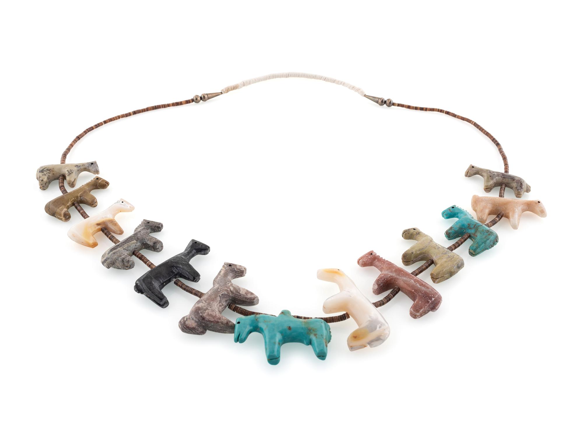 Single-Strand Equine Fetish Necklace