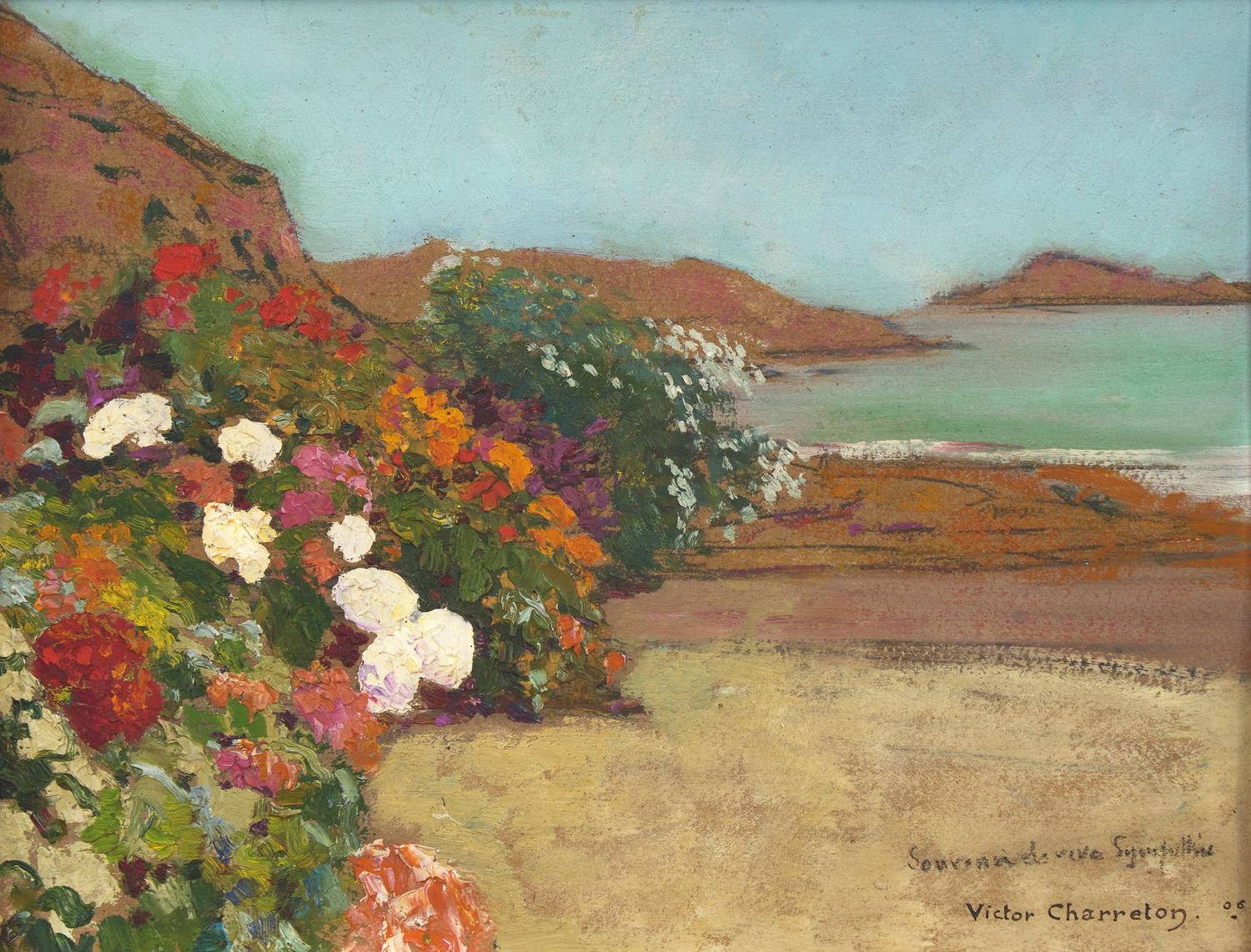 Bord de Mer (with another painting verso), 1906