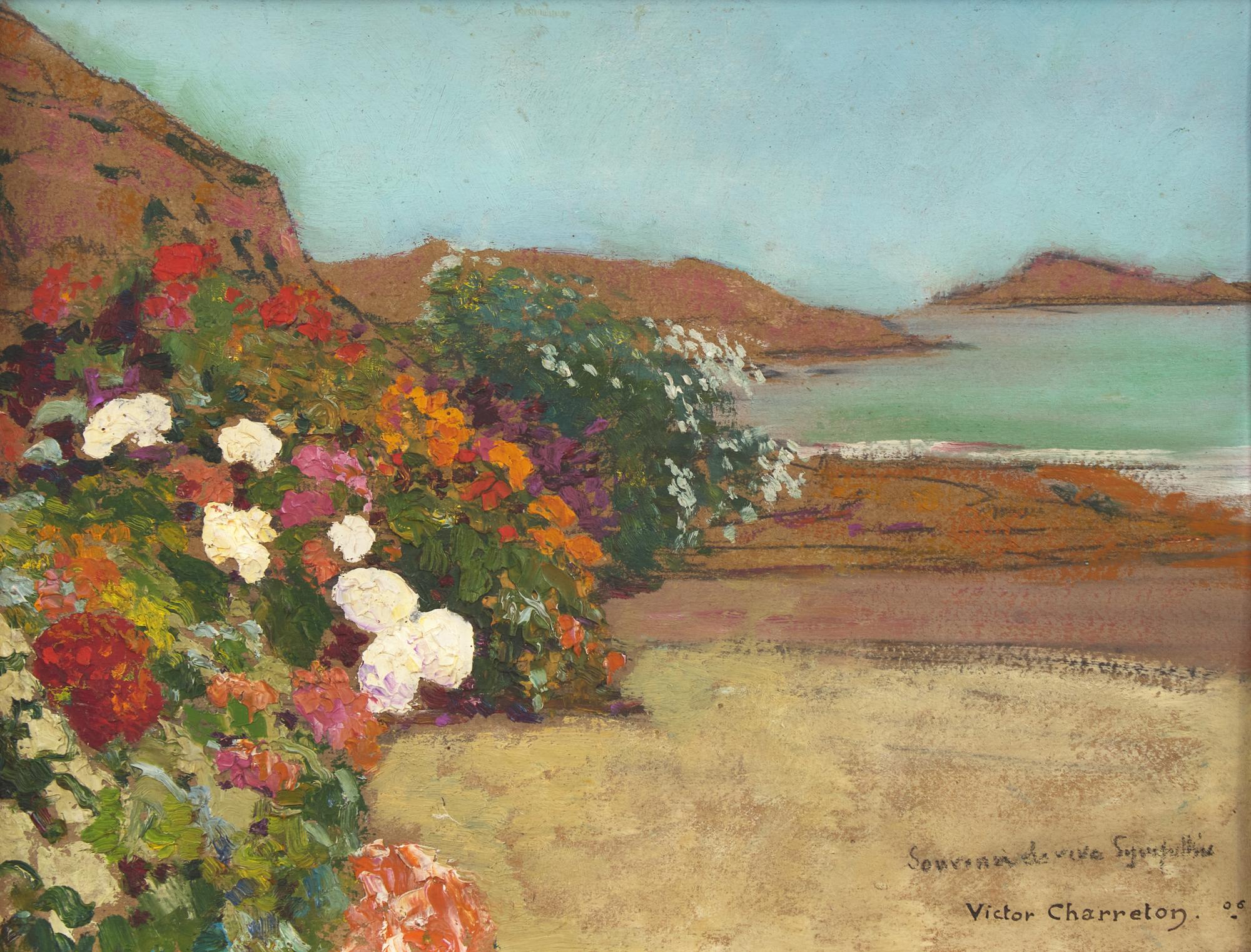 Bord de Mer (with another painting verso), 1906
