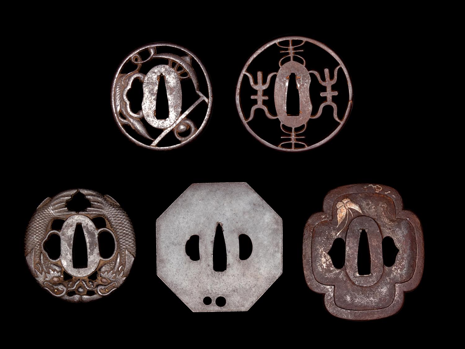 Five Iron Tsuba