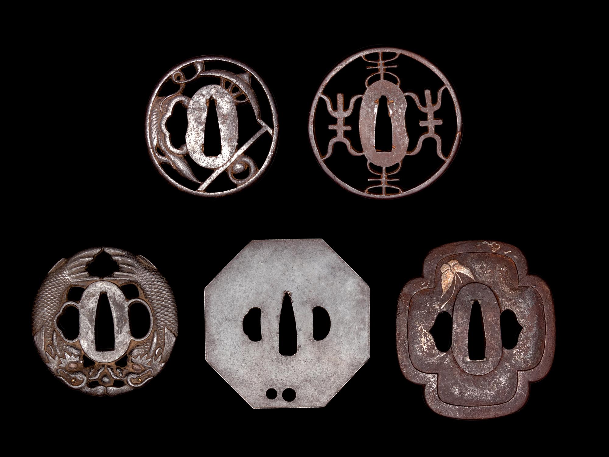Five Iron Tsuba