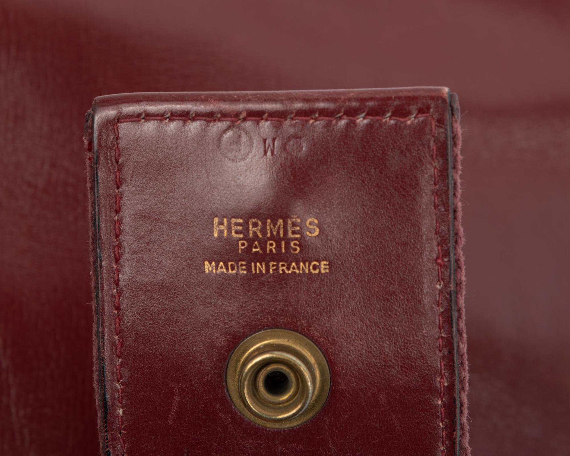 Four Hermès Items: Three Bags and One Pair of Gloves, 1970s