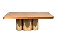 Dining Table, c. 1970 together with two leaves