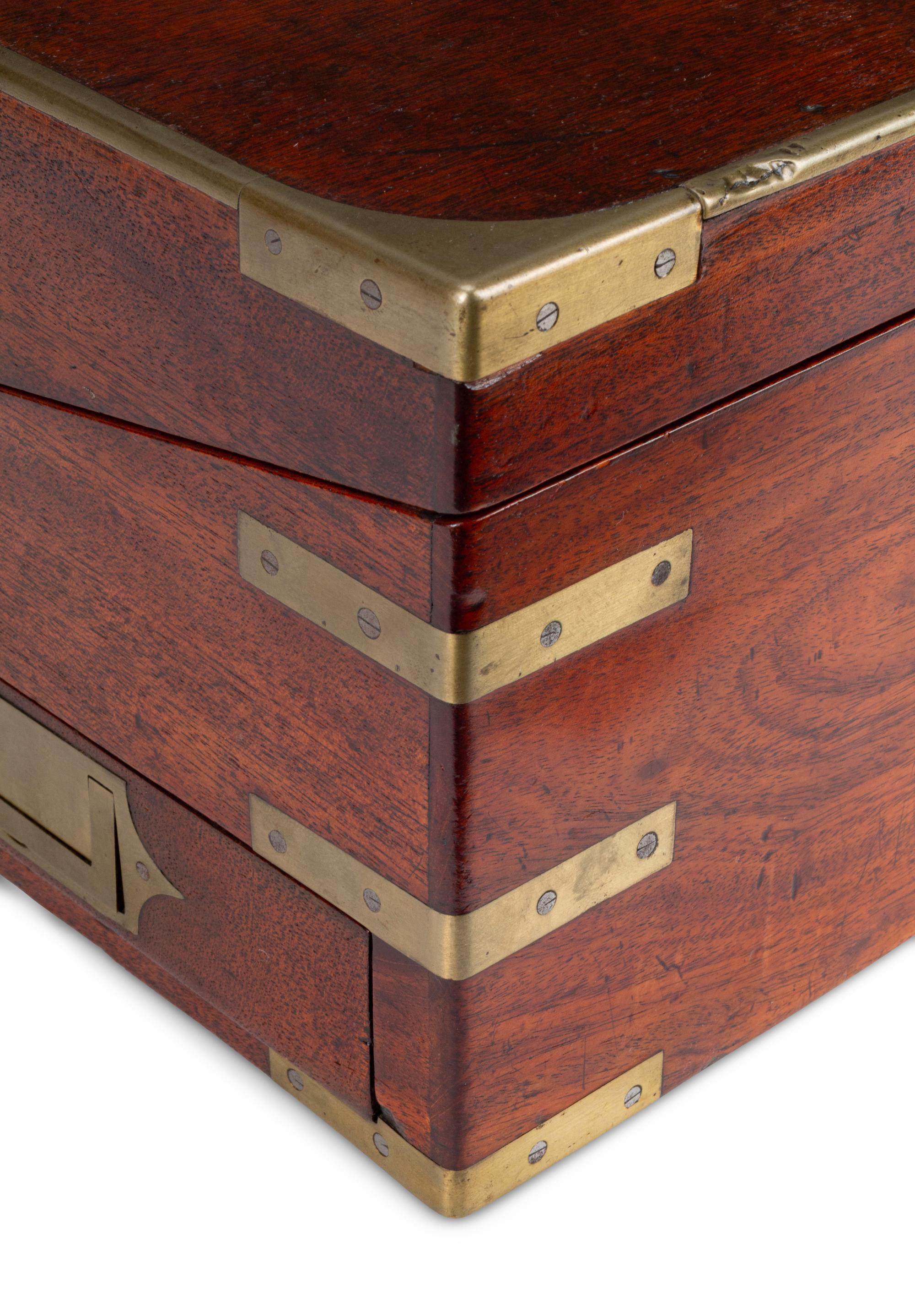 An English Mahogany Writing Box
