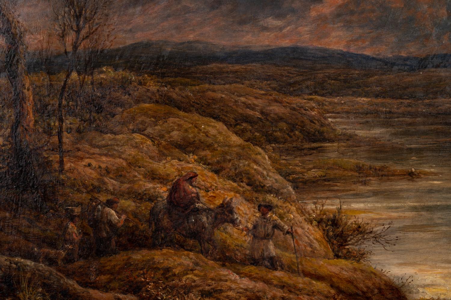 Mary and Joseph Making Their Journey