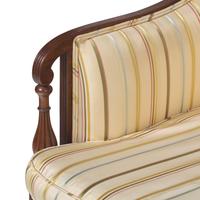 A Federal Carved Mahogany Sofa