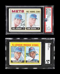 A Complete Set of 1967 Topps Baseball Cards Including Tom Seaver Rookie (609/609)