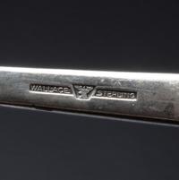 An American Silver Flatware Service, R. Wallace & Sons Mfg. Co., Wallingford, CT, 20th Century, Grand Baroque pattern, comprising: 13 d