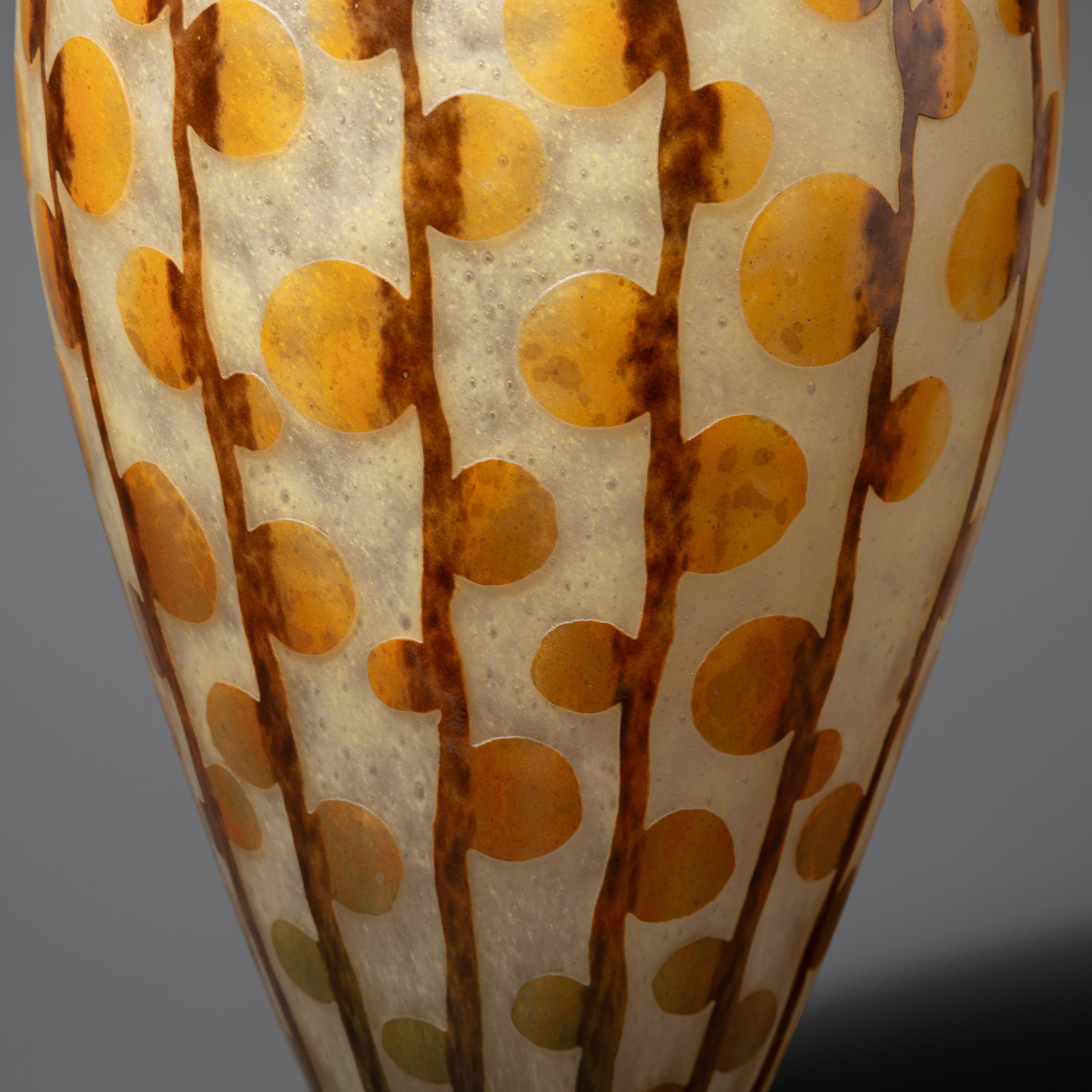 Monnaie du Pape Vase, c. 1926 Muller