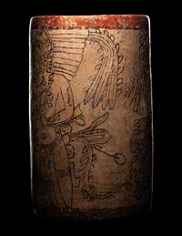A Maya Codex Style Cylinder Vessel