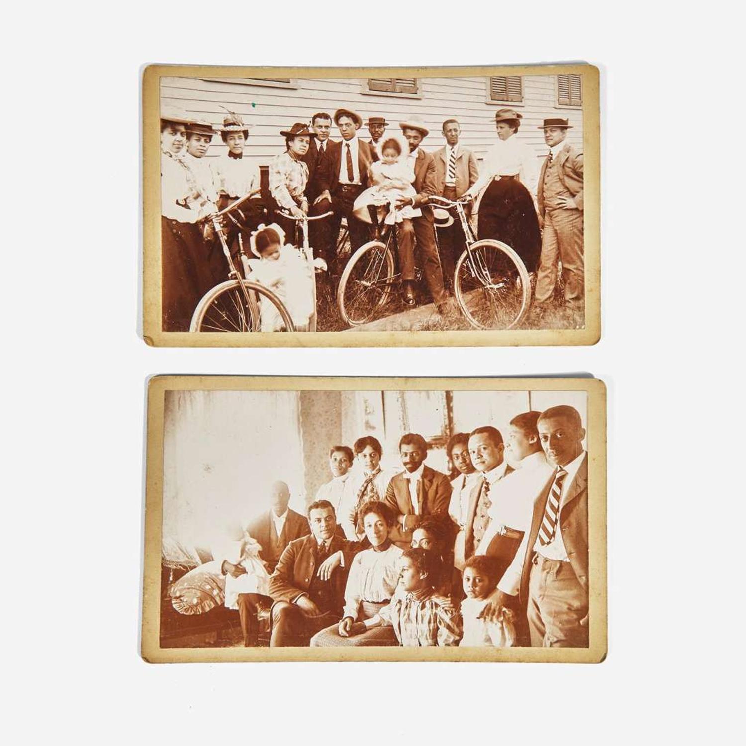 A large collection of tintypes, cabinet card photographs, and an ambrotype Predominately from Philadelphia, PA, circa 1860-1910