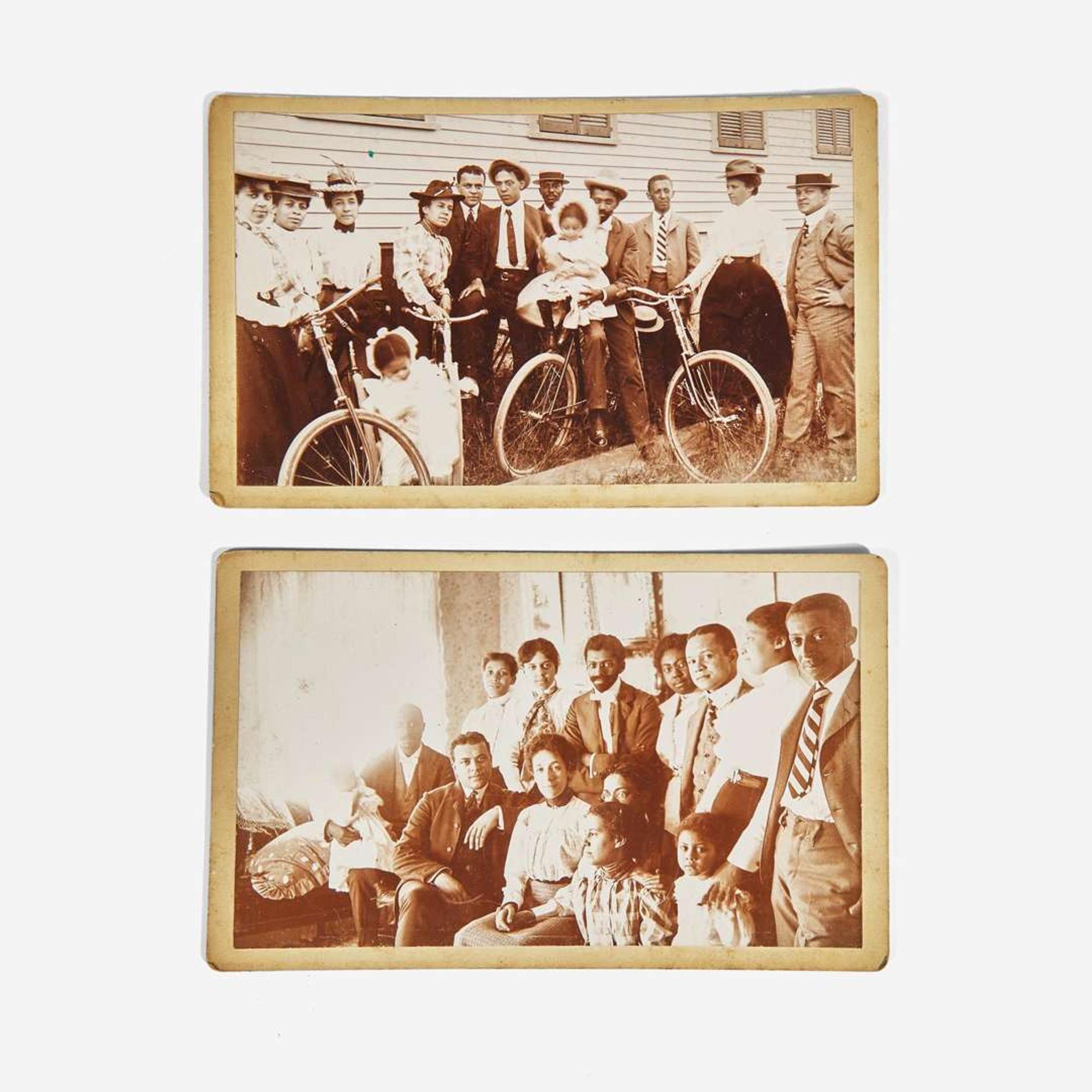 A large collection of tintypes, cabinet card photographs, and an ambrotype Predominately from Philadelphia, PA, circa 1860-1910