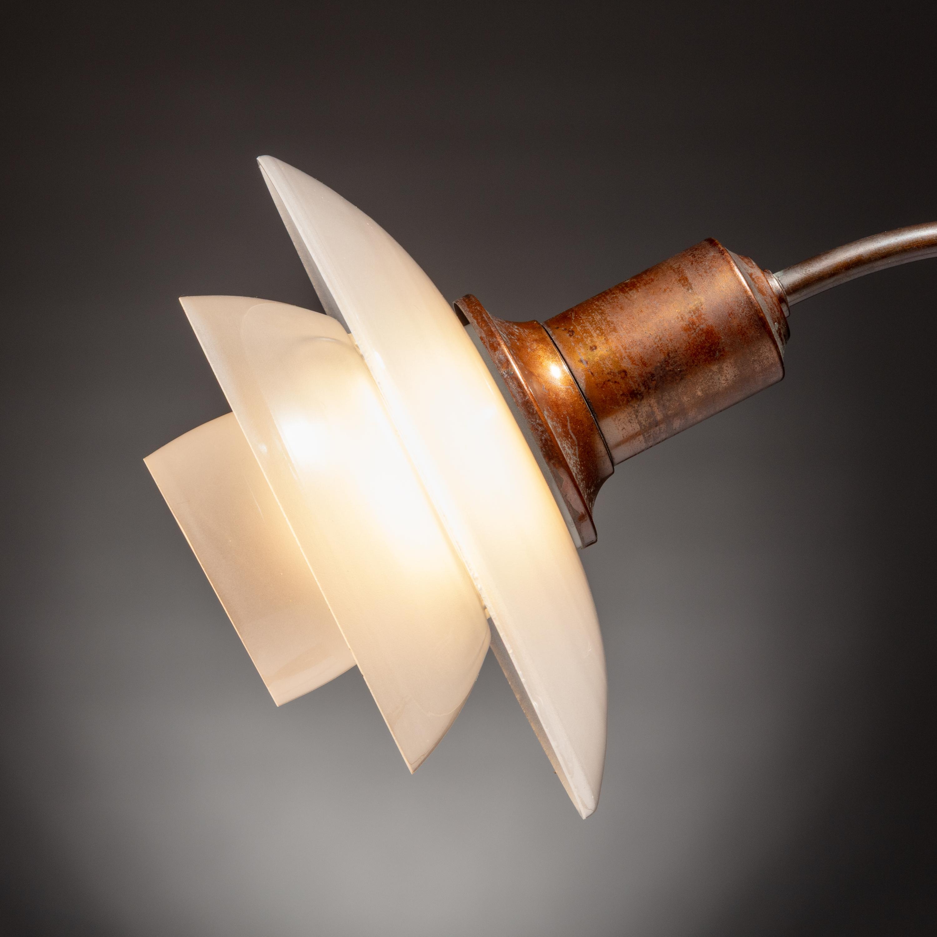 Poul Henningsen — Piano Lamp, with type 2/2 Shades