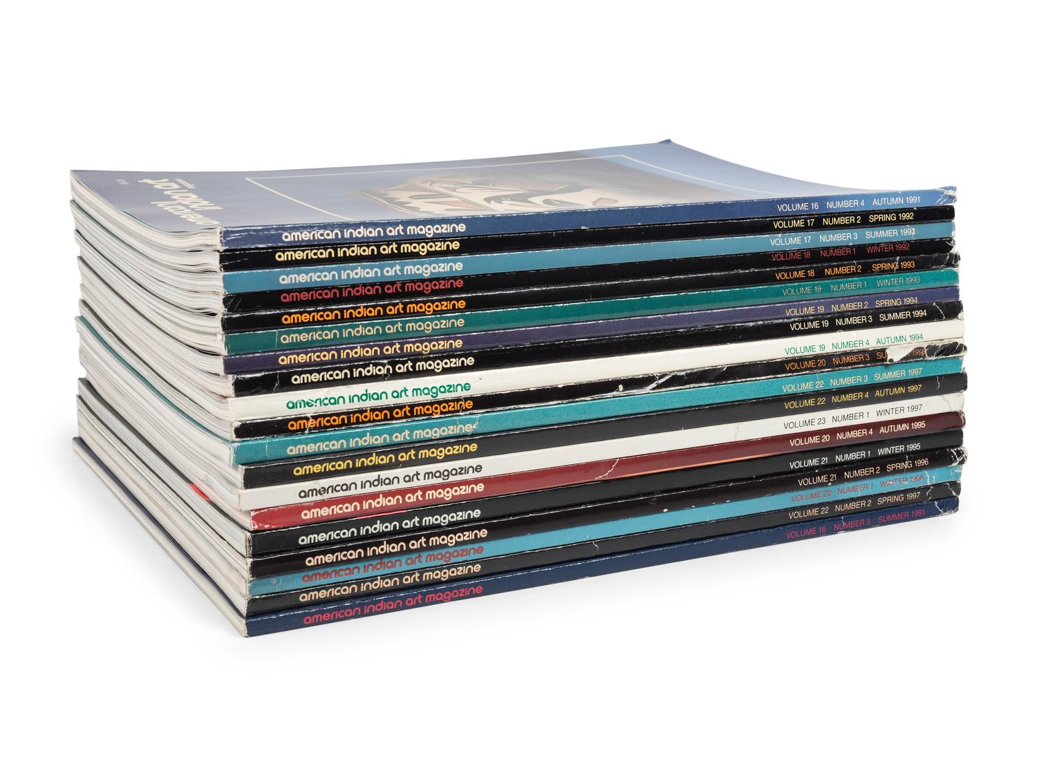 [PERIODICAL] Set of American Indian Art Magazine , 1976-2015