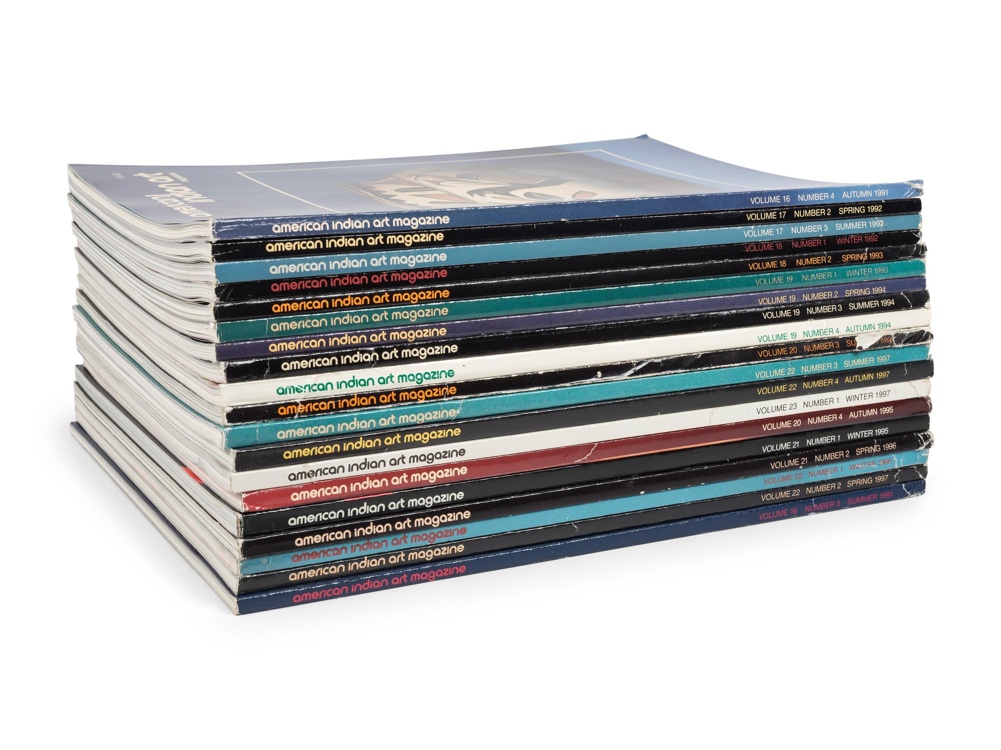 [PERIODICAL] Set of American Indian Art Magazine , 1976-2015