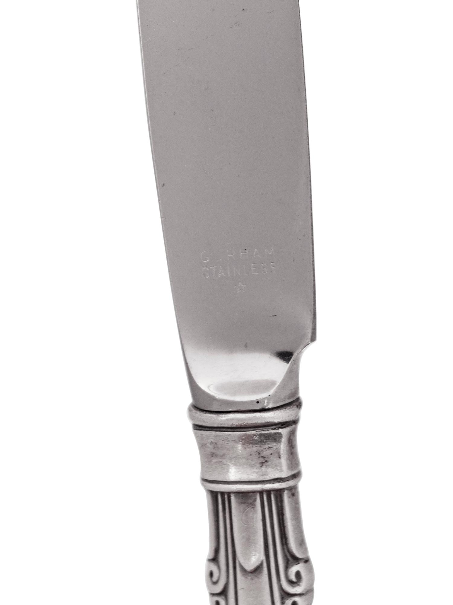 An American Silver Flatware Service